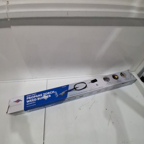 FLAME KING HEAVY DUTY PROPANE POWERED TORCH - 39" LONG - 10FT HOSE REGULATOR ASSEMBLY - BLUE (MODEL: YSN500K) image 2
