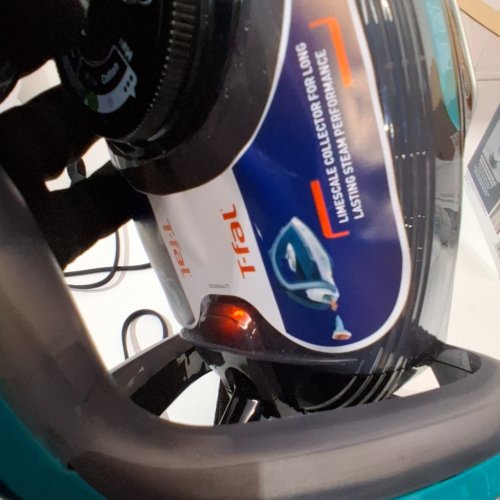 T-FAL ULTRAGLIDE PLUS ENHANCED STEAM IRON WITH CALCIUM COLLECTOR - BLACK/TEAL (MODEL: 1980969/FV5871Q0) image 2