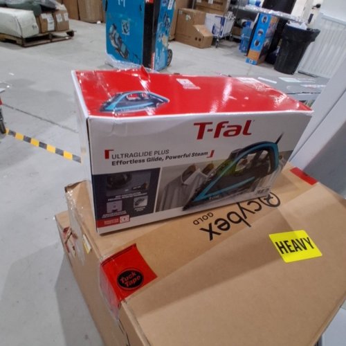 T-FAL ULTRAGLIDE PLUS ENHANCED STEAM IRON WITH CALCIUM COLLECTOR - BLACK/TEAL (MODEL: 1980969/FV5871Q0) image 5