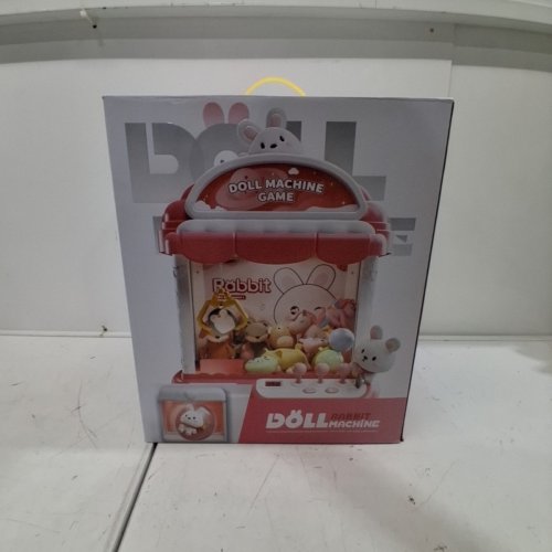 MIAOKE RABBIT DOLL CLAW MACHINE GAME TOY - PINK image 2
