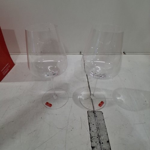 2PK SPIEGELAU DEFINITION BORDEAUX SUPERIOR CRYSTAL WINE GLASSES - 26 OZ - CLEAR image 2