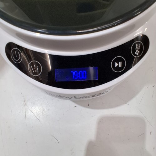 BABY BREZZA BOTTLE WASHER PRO ALL-IN-ONE STERILIZER & DRYER - HOLDS 4 BOTTLES - GREY/WHITE (MODEL: BRZ0103) image 4