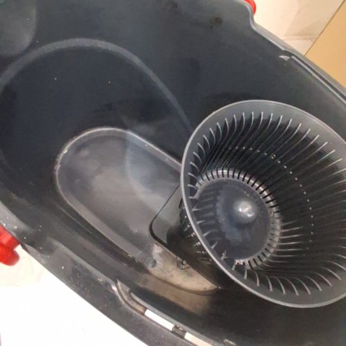 VILEDA EASYWRING RINSECLEAN SPIN BUCKET ONLY - GREY/BLUE image 3