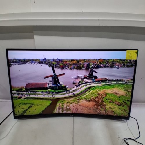 PIJ 32" CURVED MONITOR WITH BUILT-IN SPEAKERS | DP, HDMI, ,120% SRGB | 4 K UHD (3840 X 2160) 60HZ - BLACK (MODEL: PJ0048) image 3