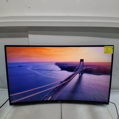 PIJ 32" CURVED MONITOR WITH BUILT-IN SPEAKERS | DP, HDMI, ,120% SRGB | 4 K UHD (3840 X 2160) 60HZ - BLACK (MODEL: PJ0048) image 6