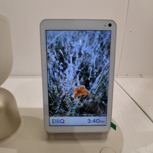 INTUITION ROBOTICS ELLIQ SMART COMPANION ROBOT - WHITE (MODEL: ELLIQ 3.0S) image 10
