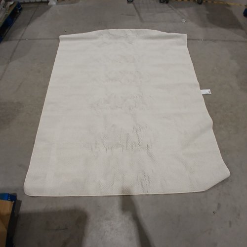 MAINSTAYS 6FT X 8FT AREA RUG, WHITE image 2