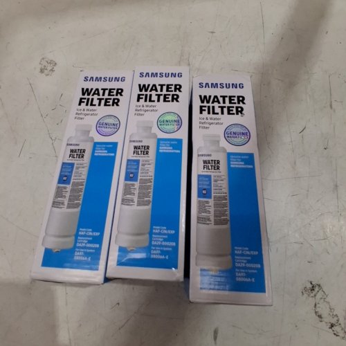 SAMSUNG REFRIGERATOR WATER FILTER - FITS SELECT SAMSUNG FRIDGES - WHITE (MODEL: HAF-CIN/EXP) image 2