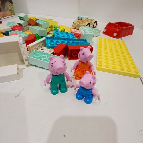 70PC LEGO DUPLO PEPPA PIG SUPERMARKET - MULTICOLORED (MODEL: 10434) image 4