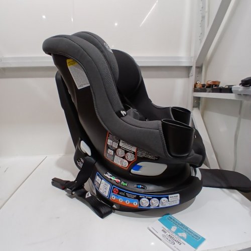 GRACO EASYTURN 360 2-IN-1 CONVERTIBLE CAR SEAT - CYRAN BLACK/GREY (MODEL: 2227897) image 6