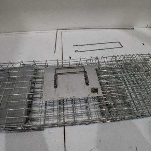 LIVE ANIMAL FOLDING HUMANE TRAP - 32" image 4