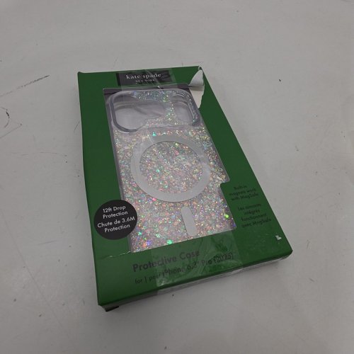 KATE SPADE PROTECTIVE PHONE CASE WITH MAGSAFE FOR IPHONE 17 PRO - CHUNKY GLITTER image 4