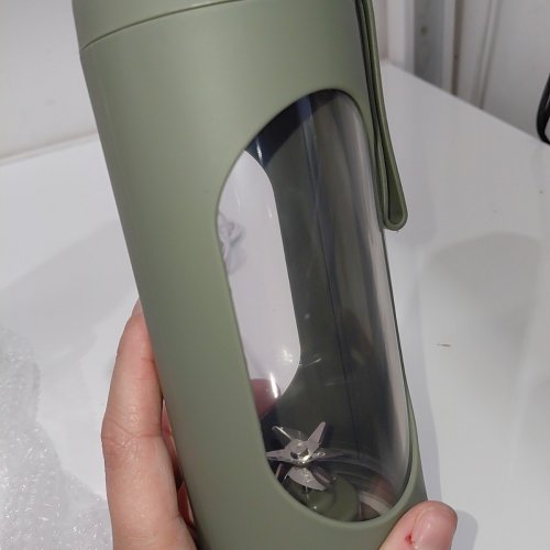 EASYSPEED PORTABLE PERSONAL BLENDER - 500 ML - OLIVE GREEN (MODEL: HS-860) image 5