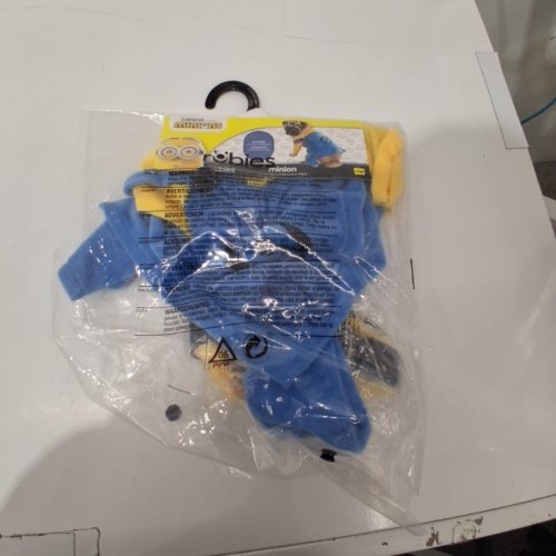 RUBIE'S DESPICABLE ME MINION PET COSTUME - LARGE - YELLOW/BLUE (MODEL: 887800) image 2
