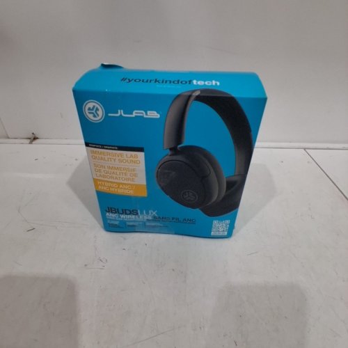 JLAB JBUDS LUX ANC WIRELESS BLUETOOTH OVER-EAR HEADPHONES - 70+ HOUR PLAYTIME - GRAPHITE (MODEL: HBJLUXANCSGE20WEB) image 4