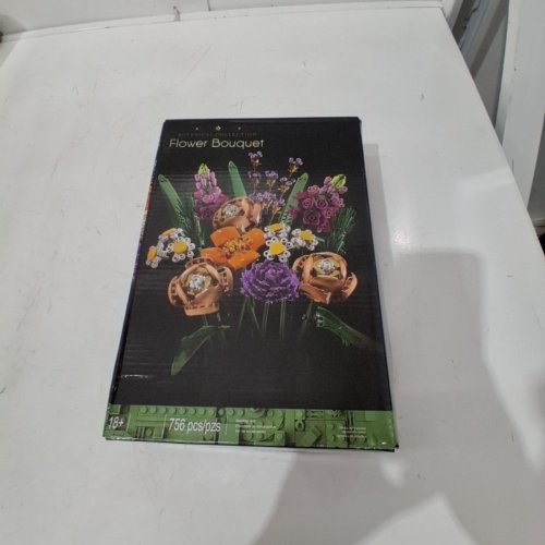 756PC BOTANICAL COLLECTION - FLOWER BOUQUET BUILDING BLOCKS image 2