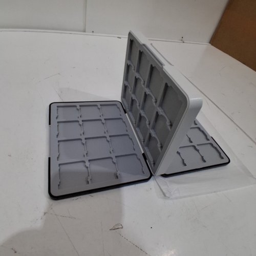 QUBAMG SLIM 3DS GAME CASE HOLDER - 48 SLOTS - BLACK image 3
