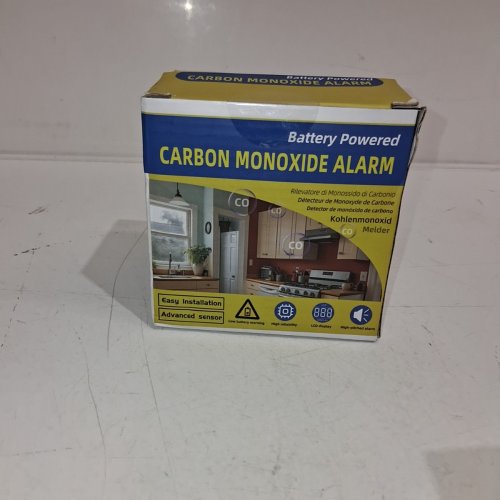 2PK LEDRONCO CARBON MONOXIDE DETECTOR - WHITE image 2