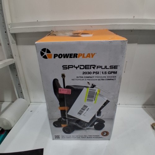POWERPLAY SPYDER ELECTRIC CORDED PRESSURE POWER WASHER - 2030PSI - 1.4GPM- BLACK (MODEL: SPY2030C) image 6