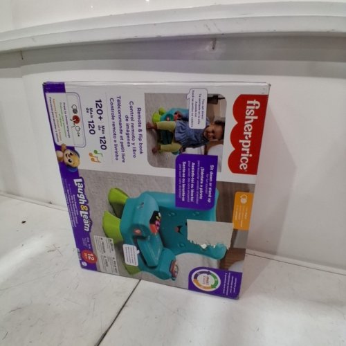 FISHER-PRICE LAUGH & LEARN SMART STAGES CHAIR WITH LIGHT & SOUNDS - GREEN (MODEL: HYP36) image 7