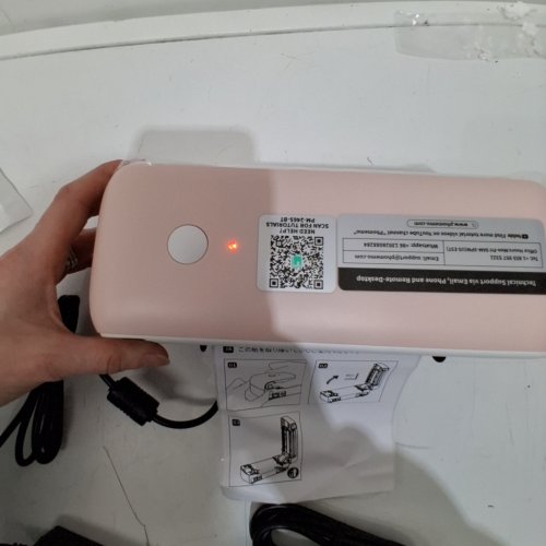 PORTABLE LABEL PRINTER - 24 V, 2.5A; 25.4-117 MM APPLICATION SIZE - PINK (MODEL: PM-246S-BT) image 4