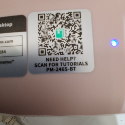 PORTABLE LABEL PRINTER - 24 V, 2.5A; 25.4-117 MM APPLICATION SIZE - PINK (MODEL: PM-246S-BT) image 5