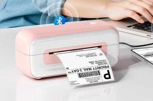 PORTABLE LABEL PRINTER - 24 V, 2.5A; 25.4-117 MM APPLICATION SIZE - PINK (MODEL: PM-246S-BT) image 3