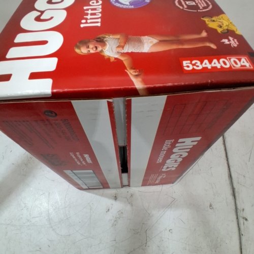 68PK HUGGIES LITTLE MOVERS BABY DIAPERS - SIZE 7 image 4