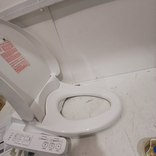 TOTO WASHLET A2 ELECTRONIC BIDET TOILET SEAT WITH HEAT FUNCTIONS & SOFTCLOSE LID - ELONGATED - WHITE (MODEL: SW3004#01) image 5