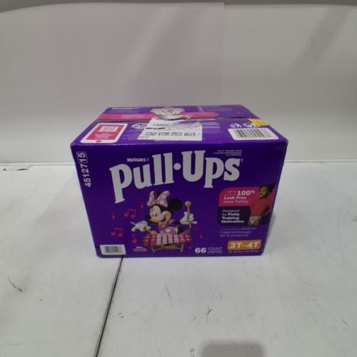 66PK HUGGIES PULL-UPS TRAINING PANTS DIAPERS - SIZE 3T - 4T (32 - 40LBS) image 2