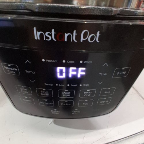 INSTANT POT 7-IN-1-DUO WIDE BASE ELECTRIC PRESSURE COOKER - 7.5QT - BLACK (MODEL: DUPC801BK) image 2