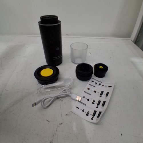 3-IN-1 LED DISPLAY PORTABLE ESPRESSO MACHINE - BLACK image 3