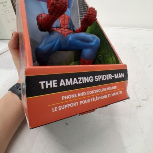 EXQUISITE GAMING THE AMAZING SPIDER-MAN CONTROLLER AND PHONE HOLDER - 9" - MULTICOLOR image 3