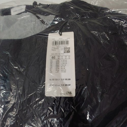GERRY WEBER KNITTED LONG SLEEVE WITH POCKET - SIZE 16 / EXTRA LARGE - NAVY (STYLE : 190114-57003) image 3
