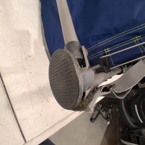 BPS LOUNGER FOLDING HUNTING CHAIR - 225LBS - BLUE - (MODEL: FC-05554) image 3