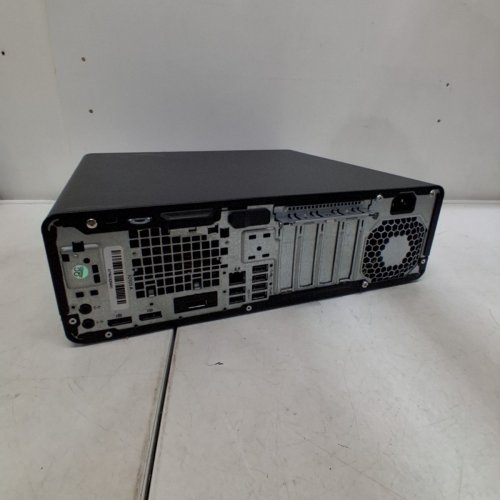 H HP ELITEDESK 800 G4 SMALL FORM FACTOR PC - INTEL HEXA CORE I5-8500 3.0GHZ | 16GB RAM | 256GB SSD | UHD GRAPHICS 630-4 K SUPPORT | WINDOWS 11 PRO - BLACK - (MODEL:TPC-F111-SF) image 10