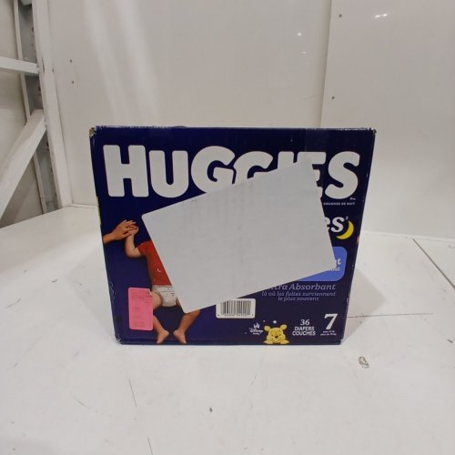 36PK HUGGIES OVERNITES NIGHT TIME DISPOSABLE DIAPERS, SIZE 7 - WINNIE THE POOH image 2