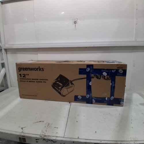 *TOOL ONLY* GREENWORKS CORDLESS SNOW SHOVEL - 80V - 12" - GREEN (MODEL: SS80L02) image 7