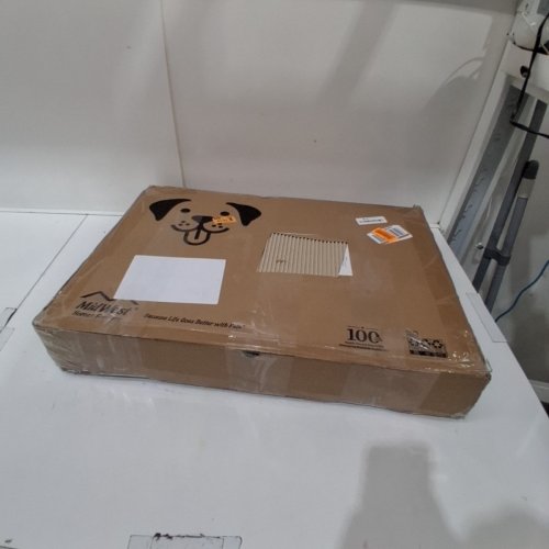MIDWEST ICRATE SINGLE DOOR FOLDING DOG CRATE - 24" X 18" X 19" - BLACK - (MODEL: 1524) image 3