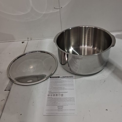 TRAMONTINA UTSAVA TRI-PLY CLAD TOPE WITH LID - STAINLESS STEEL - 8.7L image 2