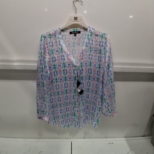 WOMEN'S BARILOCHE BUTTON-UP SHIRT - SMALL / MEDIUM - 38 - MULTICOLOUR (STYLE : ACRA) image 2