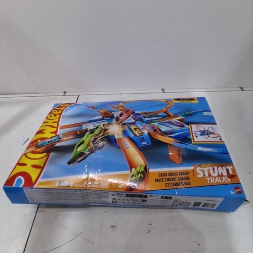 HOT WHEELS CRISS CROSS CRASH MOTORIZED TRACK SET image 5
