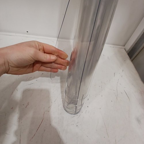 WATERPROOF PVC TABLE PROTECTOR MAT - 42" X 60" - CLEAR (MODEL: F085-1.5T-11202290) image 3