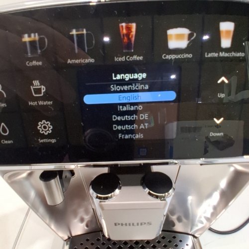 PHILIPS 4400 SERIES LATTEGO FULLY AUTOMATIC ESPRESSO MACHINE WITH BUILT-IN GRINDER & MILK FROTHER - BLACK/CHROME (MODEL: EP4447/90) image 2