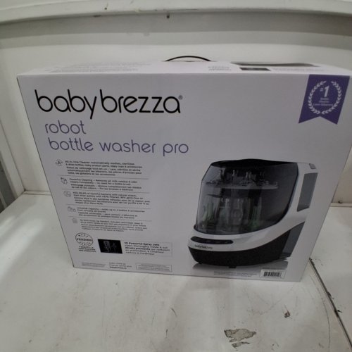 BABY BREZZA BOTTLE WASHER PRO WASHER/STERILIZER/DRYER - WHITE/BLACK (MODEL: BRZ0103) image 8