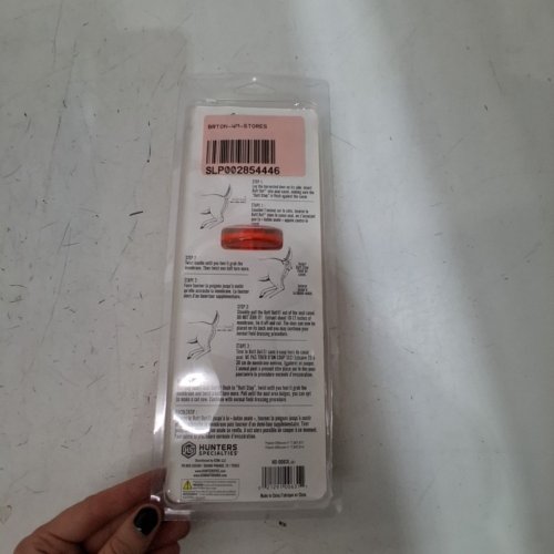 HUNTERS SPECIALTIES: BUTT OUT 2 FIELD DRESSING TOOL, EASY TO USE, TWIST AND PULL FOR HARVESTING DEER, HOGS, ANTELOPE AND BEAR- ORANGE image 3