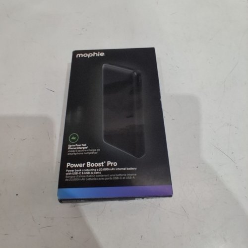 MOPHIE POWER BANK BOOST PRO - USB-C - USB-A -20000MAH - BLACK image 5