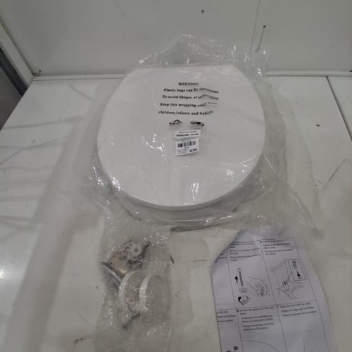 KOHLER HYTEN ELEVATED QUIET-CLOSE ROUND TOILET SEAT - WHITE (MODEL: 25876-0) image 3
