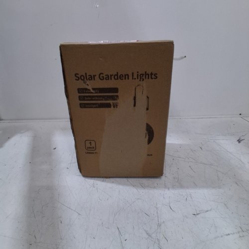 JEEYEE HANGING OUTDOOR SOLAR LIGHT - 5"X10" - BLACK (MODEL: LSS580-T1) image 5