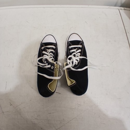 UNISEX CONVERSE HIGH-TOP SNEAKERS - MEN'S 9 / WOMEN'S 11 - BLACK (MODEL: M9160C) image 3